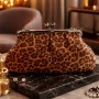 DOLLA CLUTCH LEOPARD