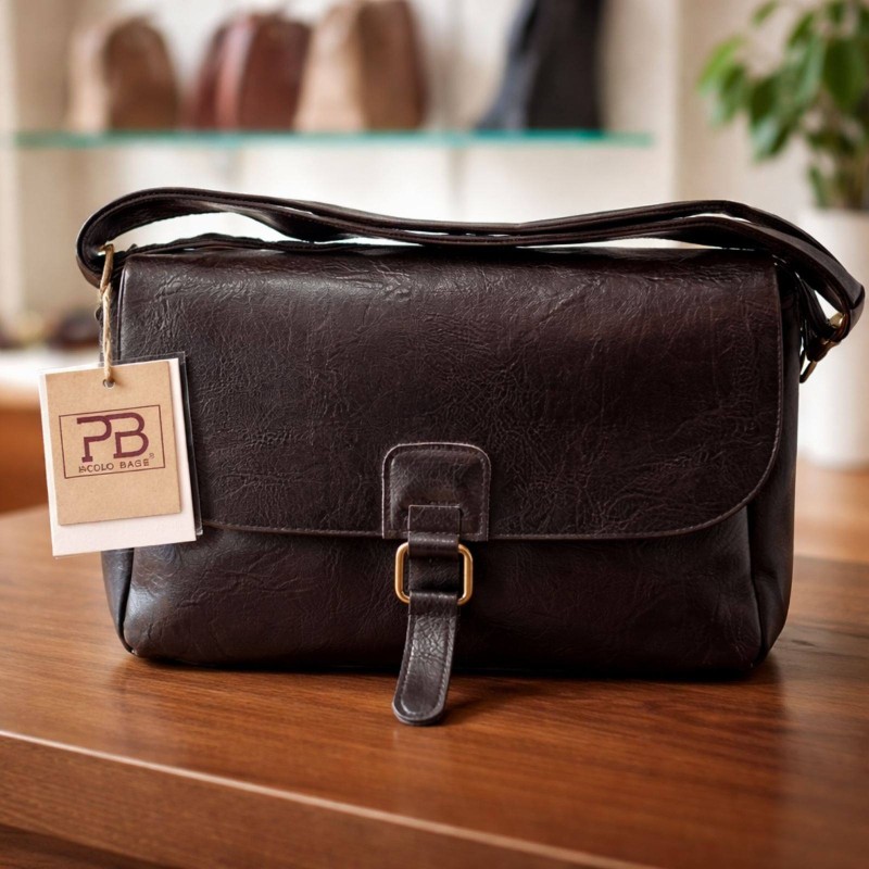 PAOLO BAG ΤΣΑΝΤΑΚΙ ΤΑΧΥΔΡΟΜΙΚΟ ΜΑΥΡΟ