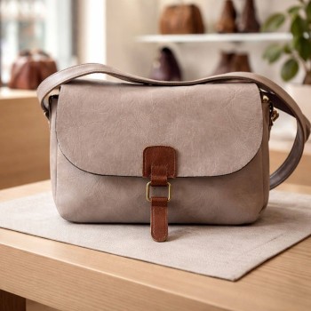 PAOLO BAG ΤΣΑΝΤΑΚΙ ΤΑΧΥΔΡΟΜΙΚΟ ΓΚΡΙ