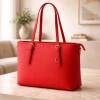 PAOLO BAG BIG SIMPLE SHOPPING RED