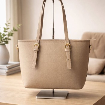 PAOLO BAG BIG SIMPLE SHOPPING BEIGE
