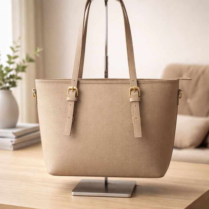 PAOLO BAG BIG SIMPLE SHOPPING BEIGE
