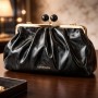 DOLLA CLUTCH BLACK
