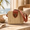 BAMBOO CLUTCH BEIGE