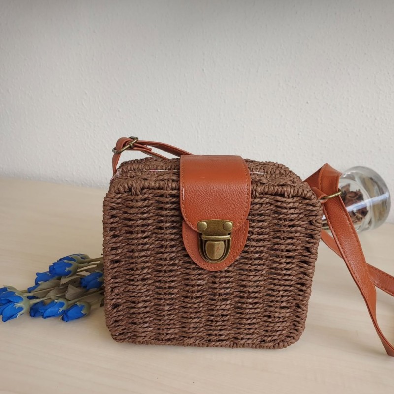 BAMBOO CLUTCH ΚΑΦΕ