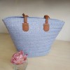 SHOPPING BAG ΨΑΘΙΝΟ ΓΑΛΑΖΙΟ