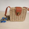BAMBOO CLUTCH BEIGE