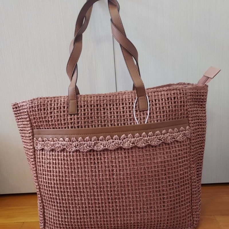 ΨΑΘΙΝΗ SHOPPER PINK