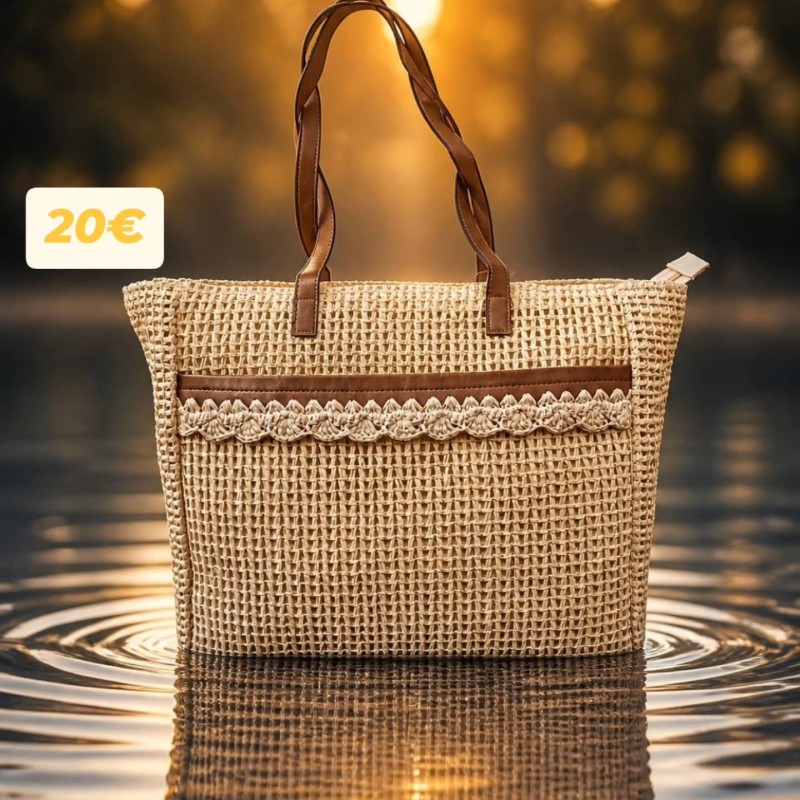 ΨΑΘΙΝΗ SHOPPER WHITE