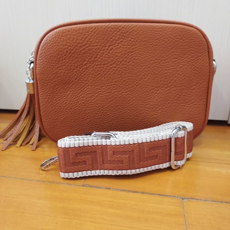 A-MINI CROSSBODY CAMEL