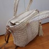 ΨΑΘΙΝΟ MINI TOTE WHITE