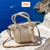 ΨΑΘΙΝΟ MINI TOTE WHITE