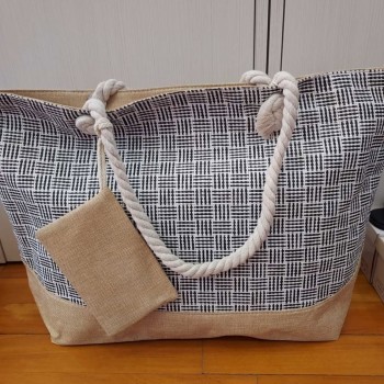 ΨΑΘΙΝΗ SHOPPER BLACK