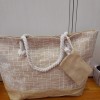 ΨΑΘΙΝΗ SHOPPER BEIGE