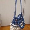ΣΧΟΙΝΙΑ CLUTCH BEIGE-BLUE