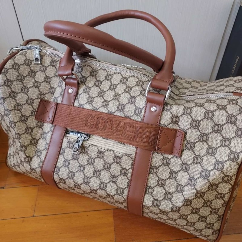 ΣΑΚΒΟΥΑΓΙΑΖ ENRICO COVERI MONOGRAM BROWN