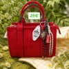 TOTE MINI RED +CHARMS