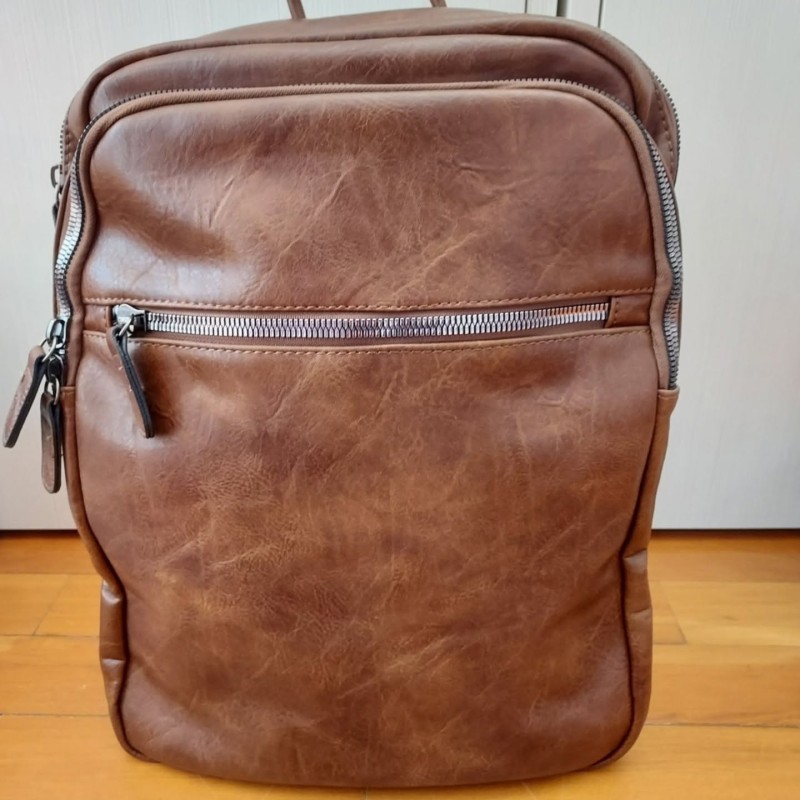 ΑΝΔΡΙΚΟ ΣΑΚΙΔΙΟ ΠΛΑΤΗΣ BROWN PAOLO PB-19