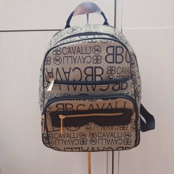 BB CAVALLI BLACK-GREY BACKPACK BC1372