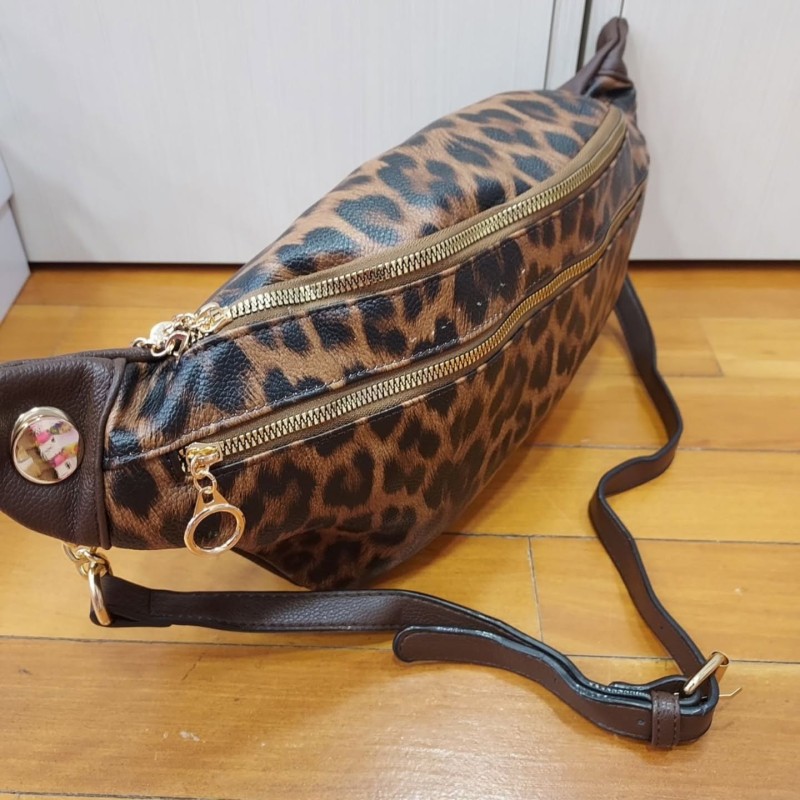 BANANA BLACK-BROWN LEOPARD