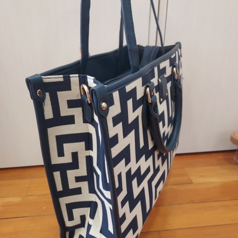 ΜΑΙΑΝΔΡΟΣ NEW TOTE BLUE