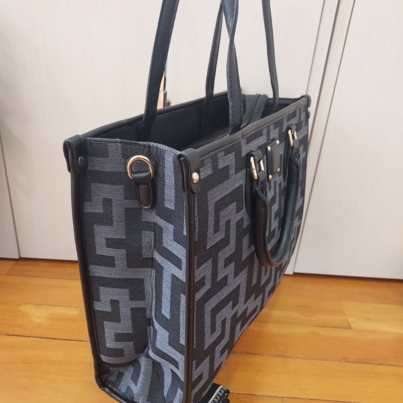 ΜΑΙΑΝΔΡΟΣ NEW TOTE BLACK