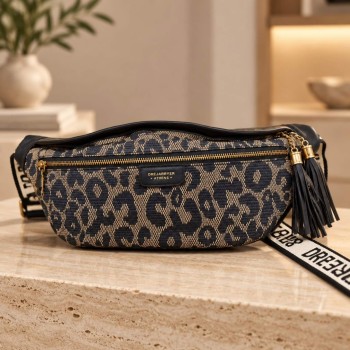 BANANA BLACK-GREY LEOPARD