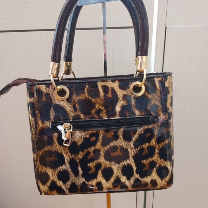 MINI TOTE LEOPARD