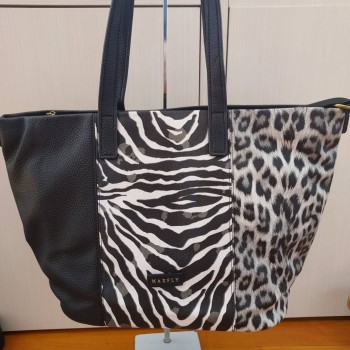 SHOPPING BAG ZEBRA