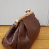 CLUTCH CROCO BROWN