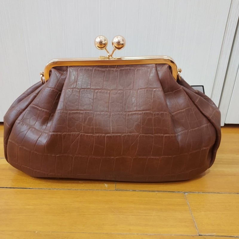 CLUTCH CROCO BROWN
