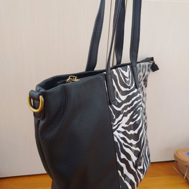 SHOPPING BAG ZEBRA