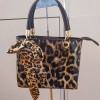 MINI TOTE LEOPARD