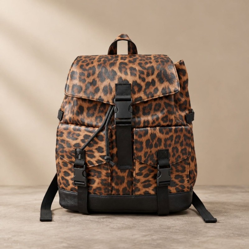 BACKPACK DARK LEOPARD